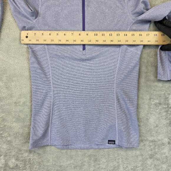 Patagonia Capilene Baselayer Pullover Womens XS Purple Midweight Polartec Hiking - Picture 7 of 13